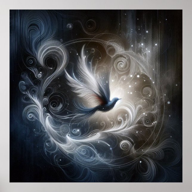 Póster Vuelo transitorio (Frente)