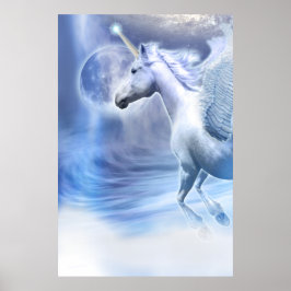 PÓSTER VUELO UNICORN MOON