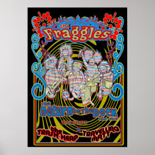Póster Vuelta de los vagones al tour de rock