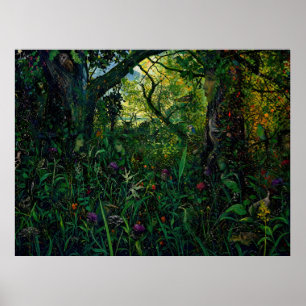 Póster Vuelve a mirar, algo se mueve: un paisaje de Suffo