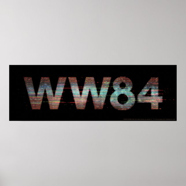 Póster W84 | Logo estático de TV (Frente)