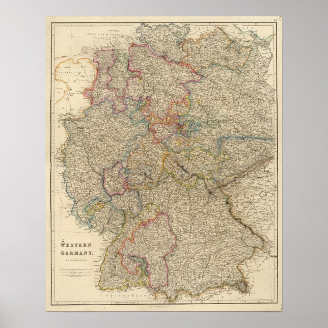 Póster W Alemania (Frente)