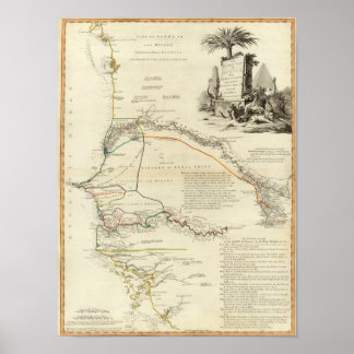 Póster W coast Africa