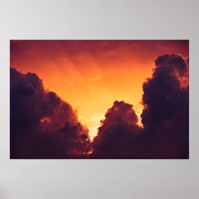 Póster w en el clima (Frente)