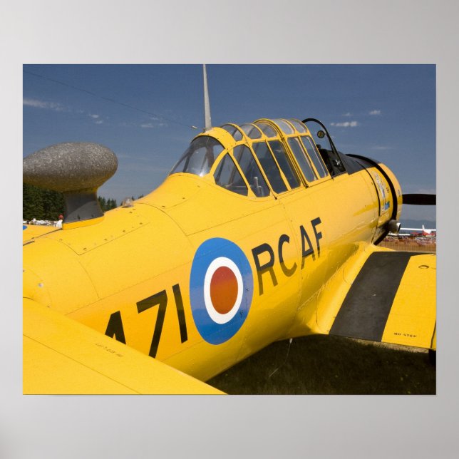 Póster WA, Arlington, Arlington Fly-in, Segunda Guerra Mu (Frente)