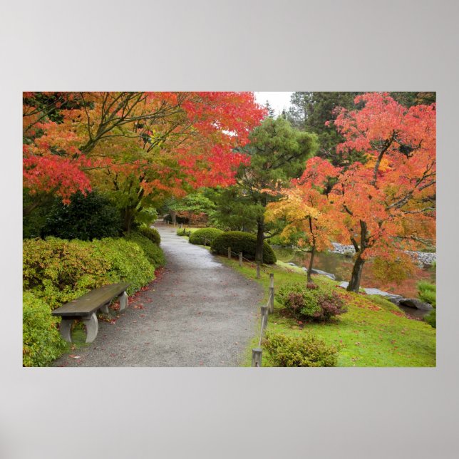 Póster WA, Seattle, Washington Park Arboretum, 2 (Frente)