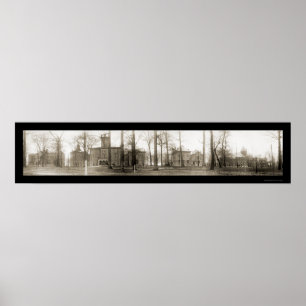 Póster Wabash College IN Photo 1909