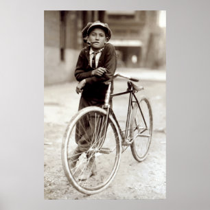 PÓSTER WACO TEXAS MESSENGER BOY 1913