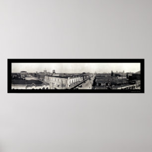 Póster Waco Texas Panview Photo 1910