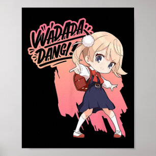 Póster Wadada Dang Shigure Ui Loli bailando Anime Gi