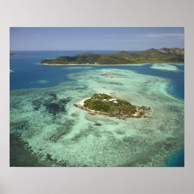 Póster Wadigi Island, Mamanuca Islands, Fiji (Frente)