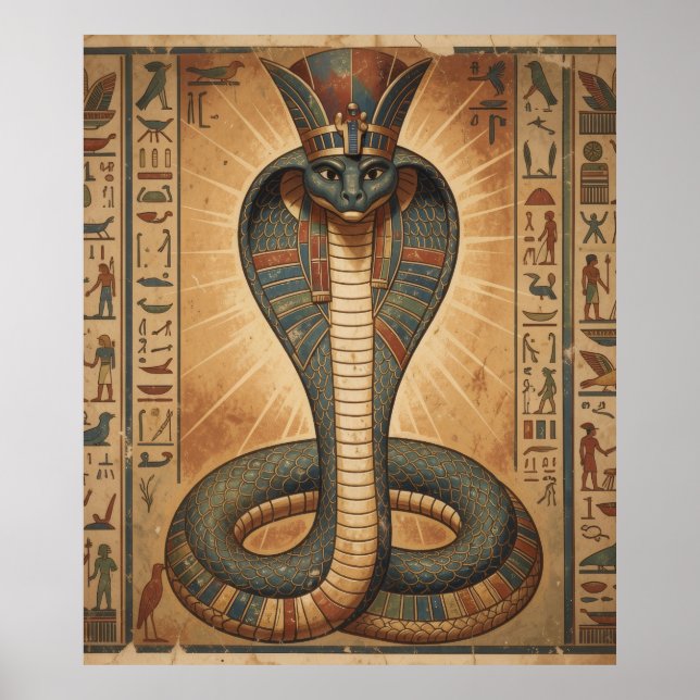 Póster Wadjet – Ägyptische Schlangengöttin´7 (Frente)