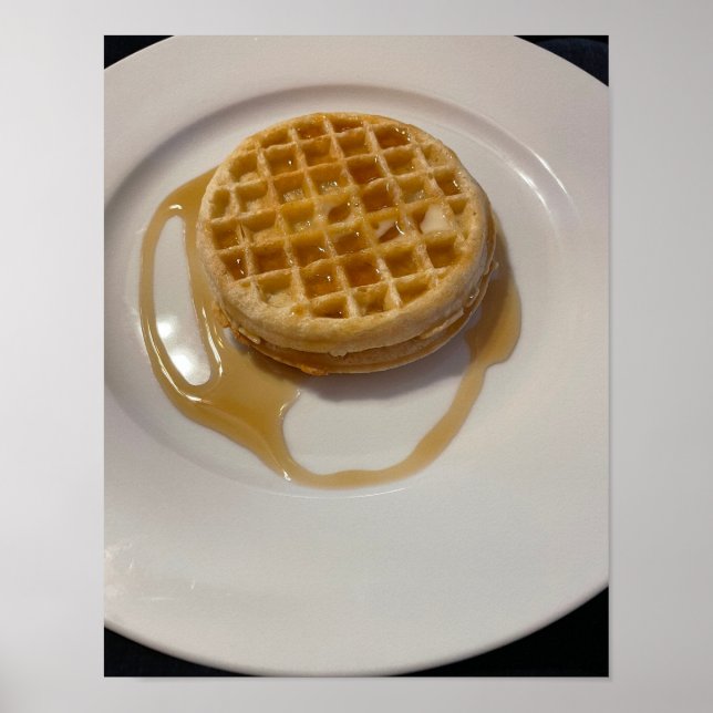 Póster Waffle Photo Poster (Frente)