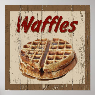 Póster Waffles