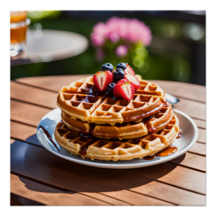 Póster Waffles