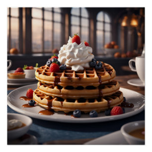 Póster Waffles
