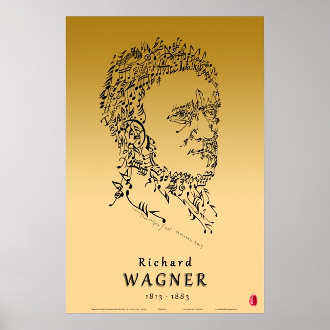 Póster Wagner : Face the Music (Frente)