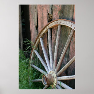 Póster Wagon Wheel