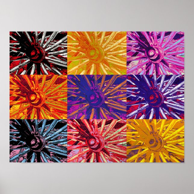 PÓSTER WAGON WHEELS (Frente)