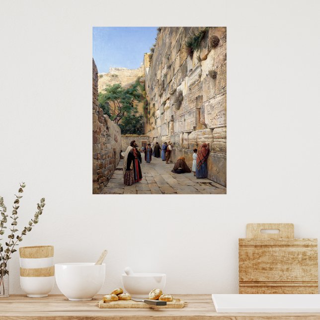 Póster Wailing Wall | Gustav Bauernfeind | (Cocina)
