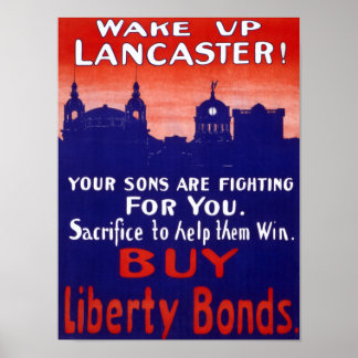 Póster Wake Up Lancaster