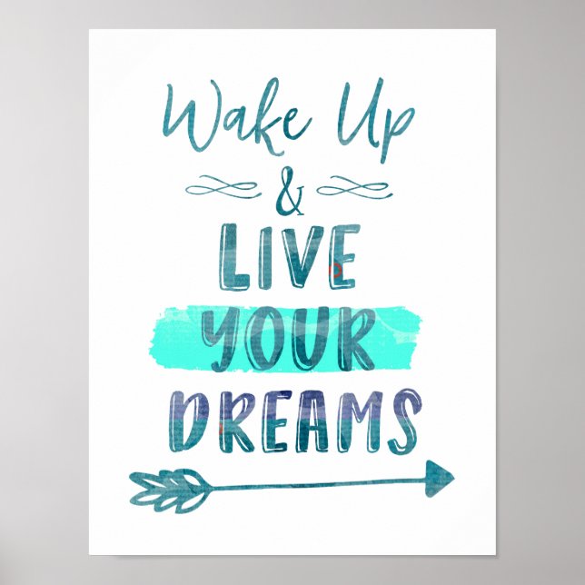 Póster Wake Up: Vive tu cita de sueños (Frente)