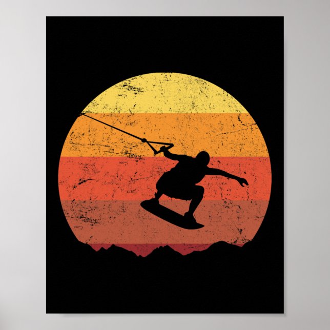 Póster Wakeboard (Frente)