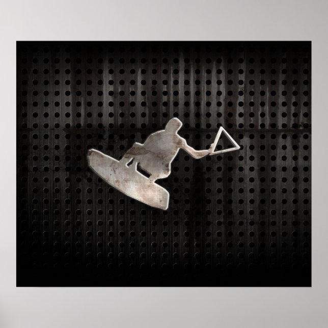 Póster Wakeboarder; Guay Black (Frente)