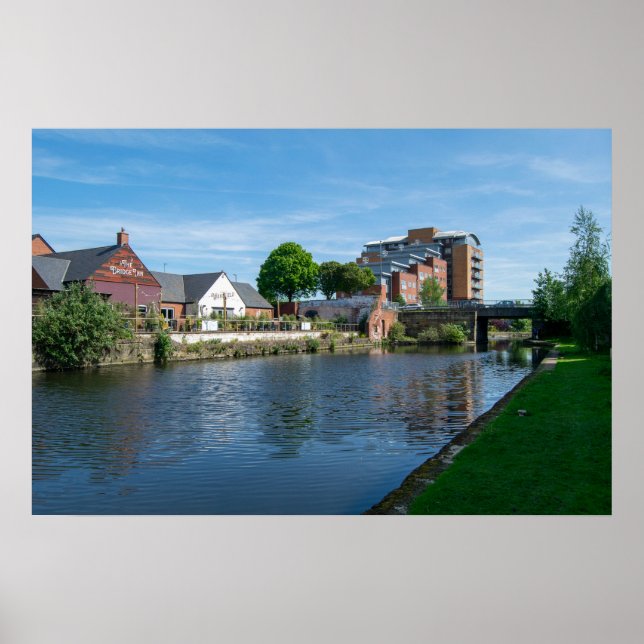 Póster Wakefield Canal Side: Pub Histórico y Apartamentos (Frente)