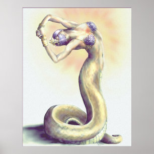 Póster Waking Naga