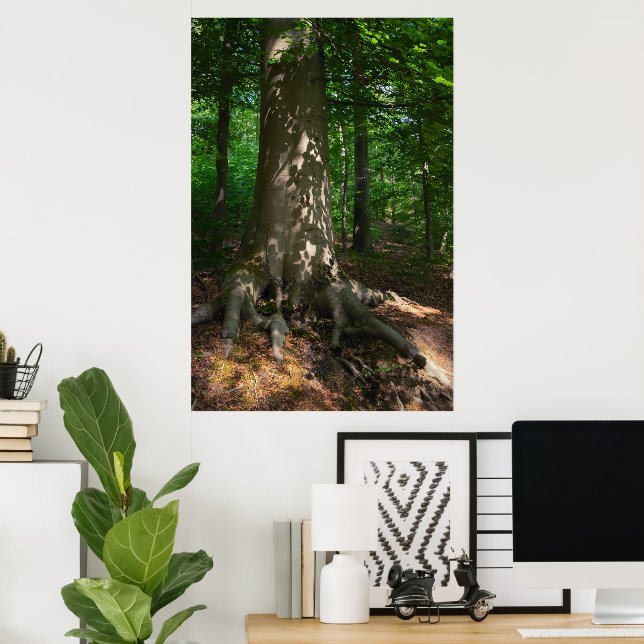 Póster Waldimpression (Oficina en casa)