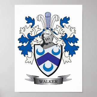 Póster Walker Coat of Arms