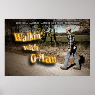Póster Walkin con G-Man