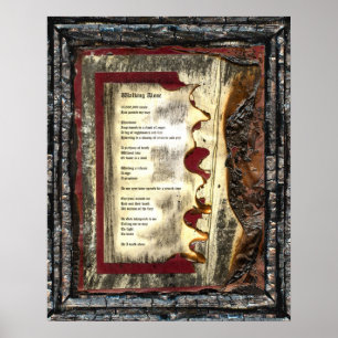 Póster Walking Alone