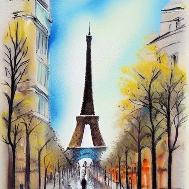 Póster Walking in Paris (Subido por el creador)