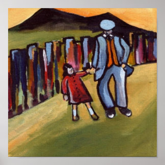 PÓSTER WALKING WITH GRANDAD