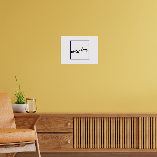 Póster wall art design (Salón 2)