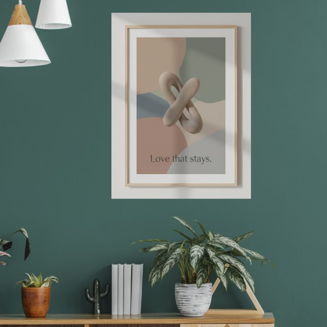 Póster Wall Art-Eternal love (Salón 1)
