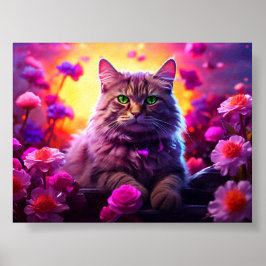 Póster Wall Art for Cat Lovers