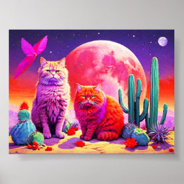 Póster Wall Art for Cat Lovers