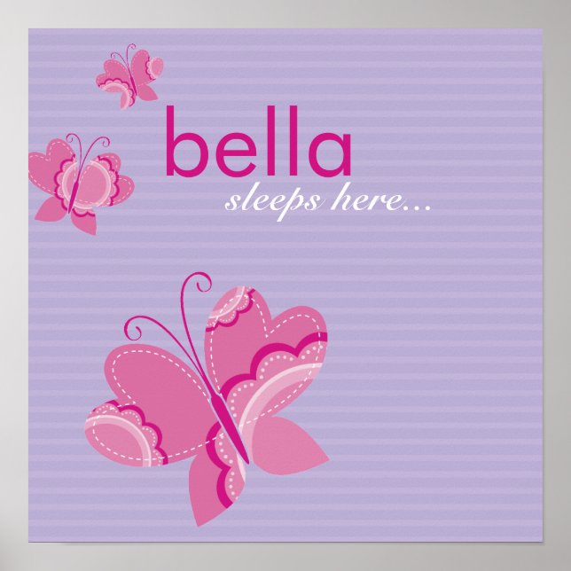 Póster WALL ART : mariposa flútera 3 (Frente)