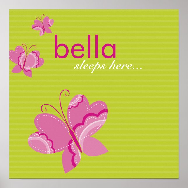 Póster WALL ART : mariposa flútera 4 (Frente)