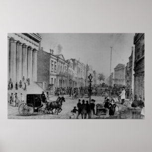 Póster Wall Street 1867