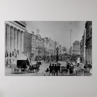 Póster Wall Street 1867