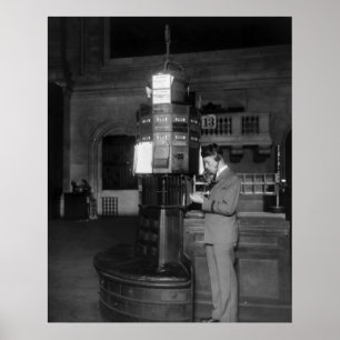 Póster Wall Street, 1928