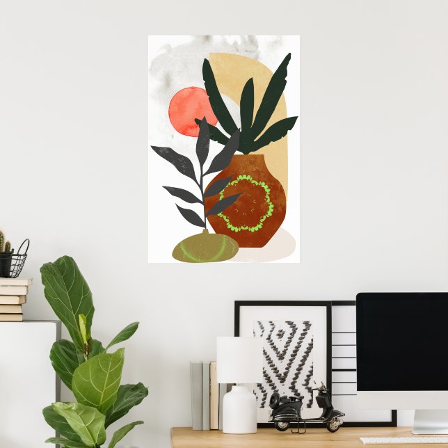 Póster Wallart,Home decore,boho art,BedroomDecore (Oficina en casa)