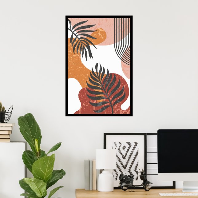Póster Wallart, Home decore, boho art, BedroomDecore (Oficina en casa)