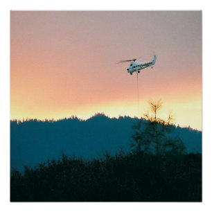 Póster Wallow Fire de 2007...