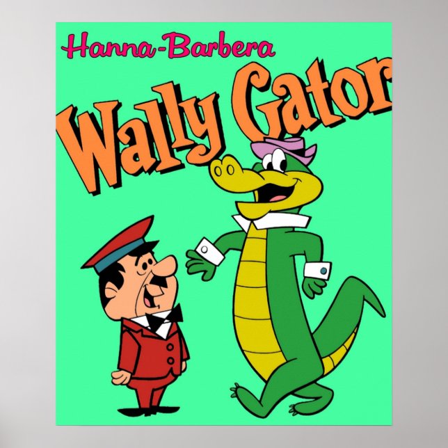 Póster Wally Gator Mr. Twiddle (Frente)