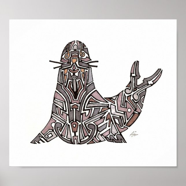 Póster Walrus (Frente)